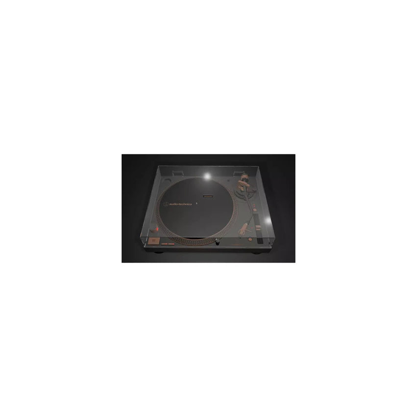Audio Technica AT-LP120XUSB-BZ Direct Drive USB Turntable, Bronze 3-Speed Vinyl Player with Built-in Preamp and Digital Conversion