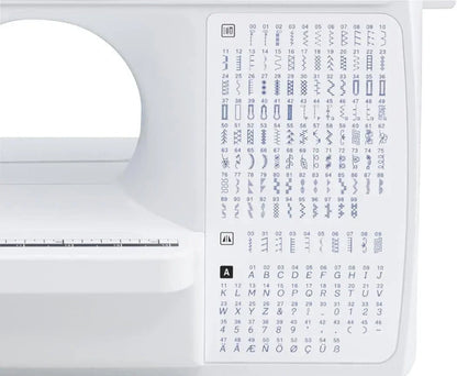 Brother Sewing and Quilting Machine, Computerized, 165 Built-in Stitches, LCD Display, Wide Table, 8 Included Presser Feet, White, 20x12x17