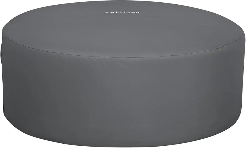 Inflatable Hot Tub Spa (71" x 26") | Portable Hot Tub with 2 Covers (1 Energy-Efficient Thermal Cover and 1 Standard Cover) | Fits Up to 2-4 Persons | Black