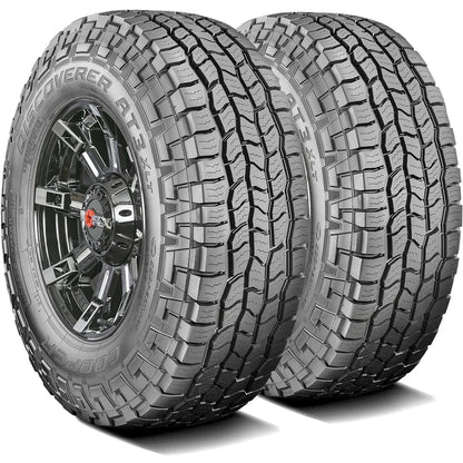 Pair of 2 (TWO) Cooper Discoverer AT3 XLT LT 285/60R20 125/122S E 10 Ply A/T All Terrain Tires
