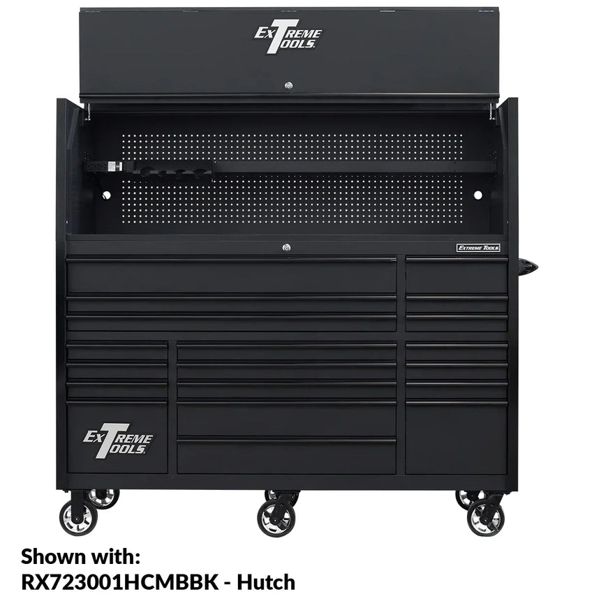 Extreme Tools RX250 Series 72-in x 30-in Roller Cabinet 19-Drawer 250 lb Drawer Slides