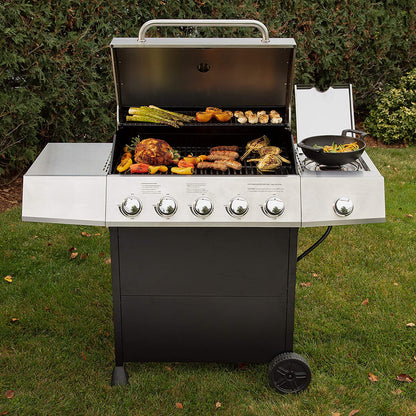 Cuisinart CGG-8500 Side Five Burner Gas Grill